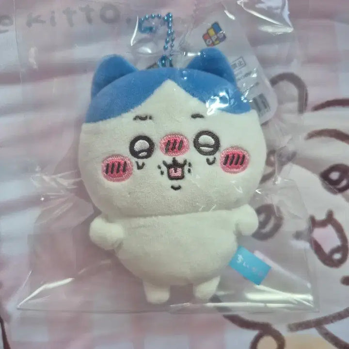 [BUNJANG] Chiikawa Drunk Hachiware Mascot Plush / 치이카와 취한 하치와레 마스코트 숙취 먼작귀 인형