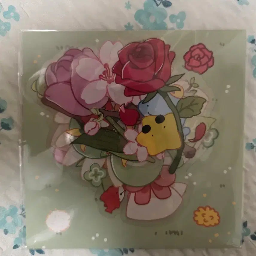 [BUNJANG] Pixelly Spring Big Sticker Set (8 Types) Unsealed New Product / 픽셀리 봄 빅 스티커 8종 세트 미개봉 새상품 수수료포함