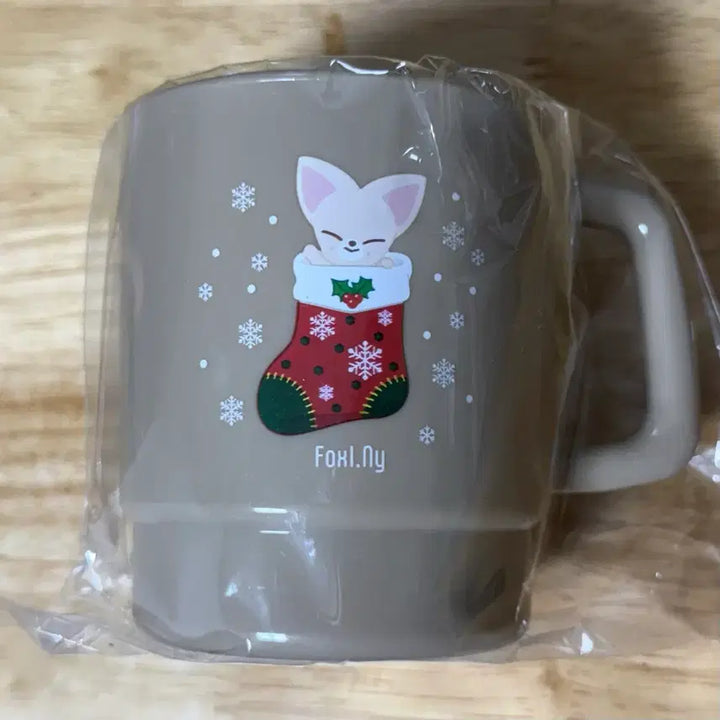 [BUNJANG] Stray Kids SKZOO Foxyini Mug Cup Japan Christmas Popup / 스트레이키즈 스키즈 폭시니 머그컵 일본 크리스마스 팝업