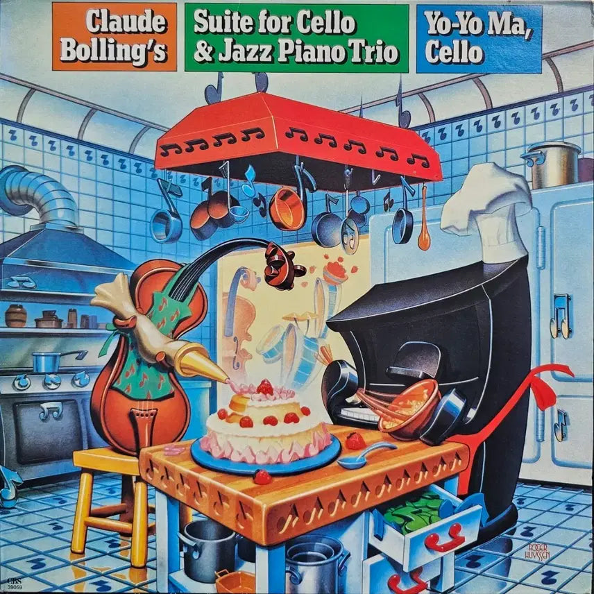 [BUNJANG] Yo-Yo Ma &amp; Claude Bolling Suite for Cello &amp; Jazz Piano Trio Vinyl Record / 요요마 &amp; 클로드 볼링 LP