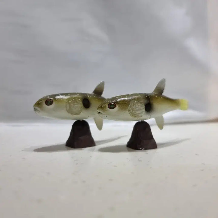 [BUNJANG] Kaiyodo Choco Egg Boxfish Figure Set (2 Figures) / 카이요도 초코에그 복섬 피규어 2개 생물 피규어 해수어 피규어