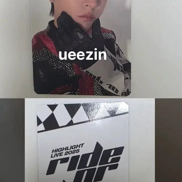 [BUNJANG] Highlight Dongwoon Ride or Die Photocard / 하이라이트 비스트 RIDE OR DIE 포토카드 5만원 이상 손동운