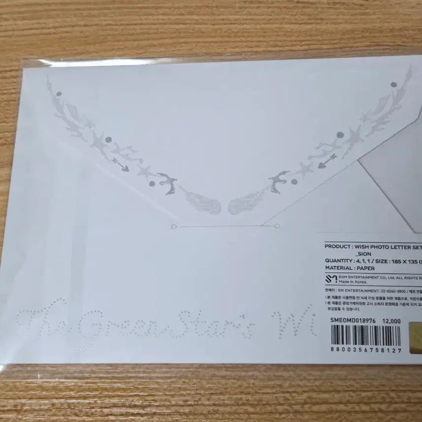 [BUNJANG] NCT WISH Sion Sealed Wish Photo Letter Set / (미개봉/새제품) 엔시티위시 위시 포토 레터 세트 시온