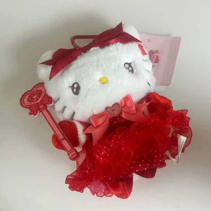 [BUNJANG] Sanrio Colorful Mascot Dress Kitty Plush New / 산리오 컬러풀 마스코트 드레스 키티 인형 새상품