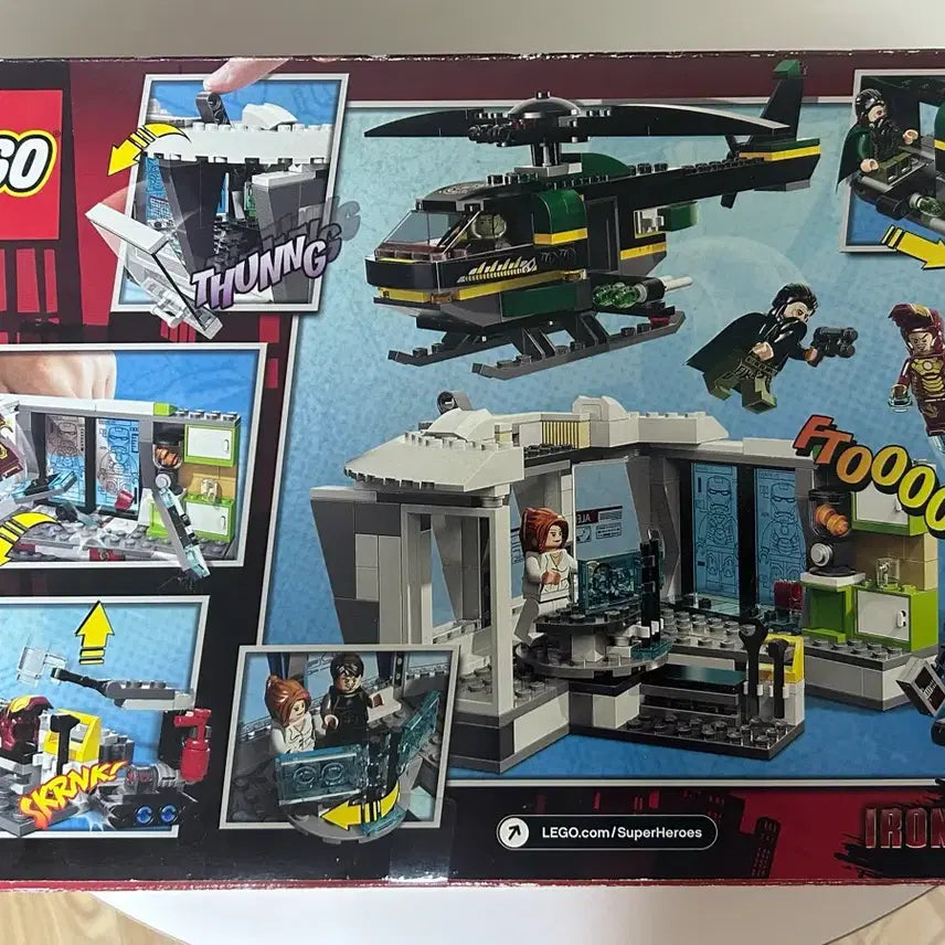 [BUNJANG] LEGO Super Heroes Iron Man Malibu Mansion Attack 76007 / 레고 슈퍼히어로 아이언맨 말리부 맨션 공격 76007