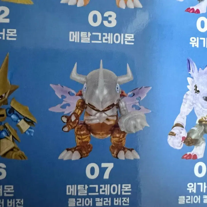 [BUNJANG] Digimon Plastructure 2 Clear MetalGreymon / 디지몬 프라바코 2 클리어 메탈그레이몬
