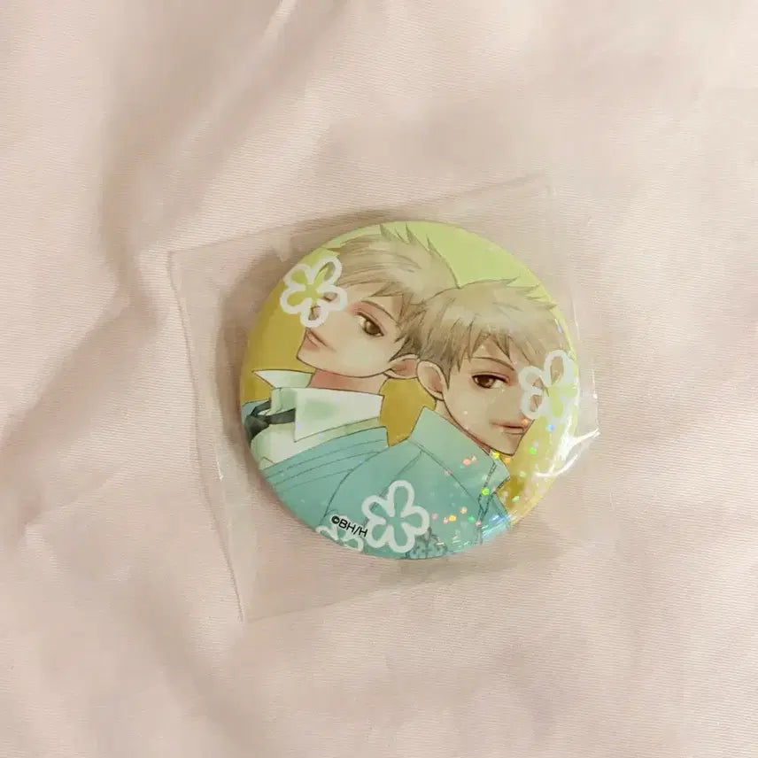 [BUNJANG] Ouran High School Host Club Hikaru Kaoru Can Badge / 오란고교 호스트부 사교클럽 히카루 캔뱃지 카오루