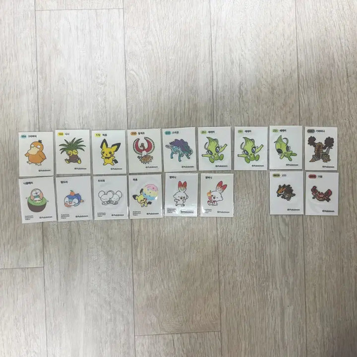 [BUNJANG] Pokemon Sticker Collection / (판매)포켓몬 띠부씰