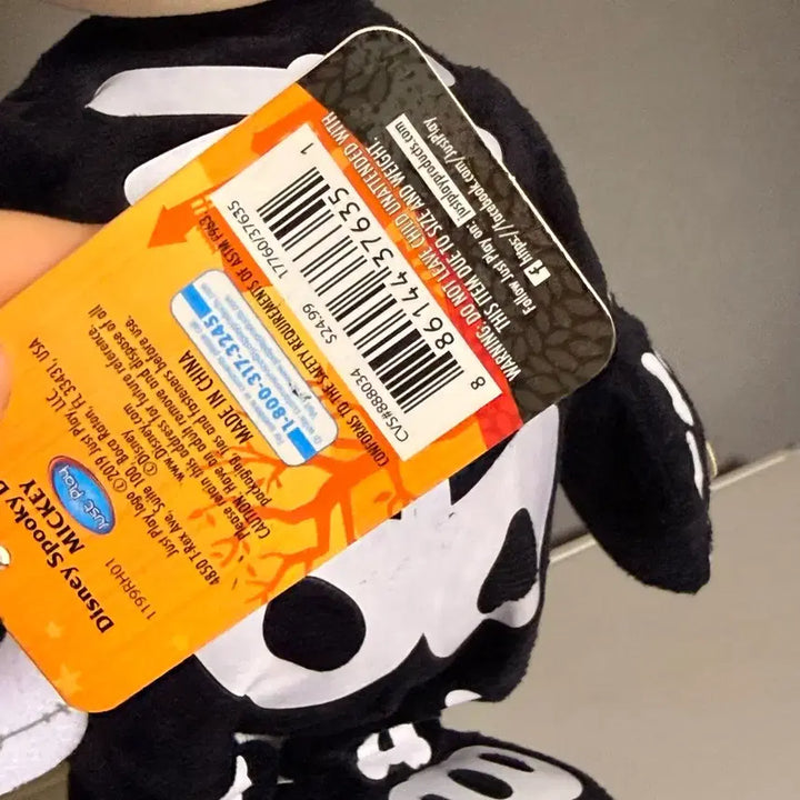 [BUNJANG] Halloween Mickey Mouse Plush / 할로윈미키마우스