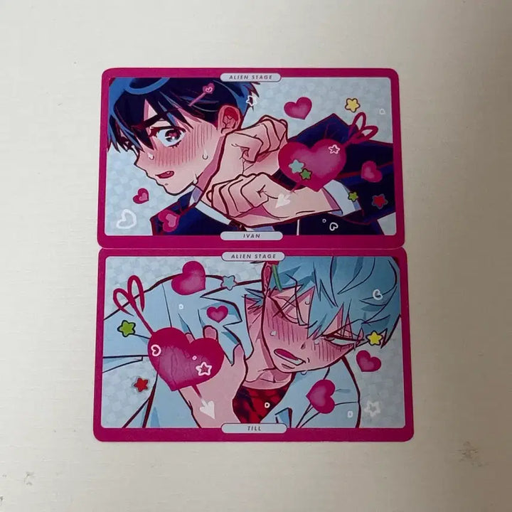 [BUNJANG] AStage Ivana &amp; Till Lucky Draw Photocard Bundle Set / 에이스테 후모코레 특전 이반, 틸 판매합니다