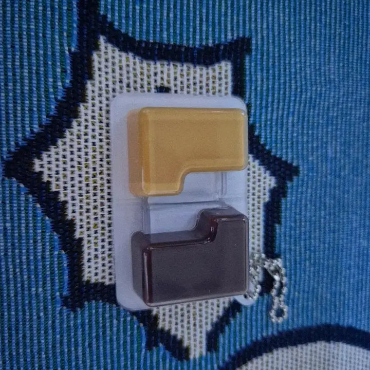 [BUNJANG] Pocket Jam Clicker Gacha Keychain (Peanut Butter) / 일회용 잼 가챠 클리커 (피넛버터)