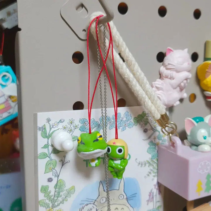 [BUNJANG] Original Japanese Keroro Dress-Up Strap Bundle Set / [일본정품] 일괄 고전 케로로 옷입히기 스트랩
