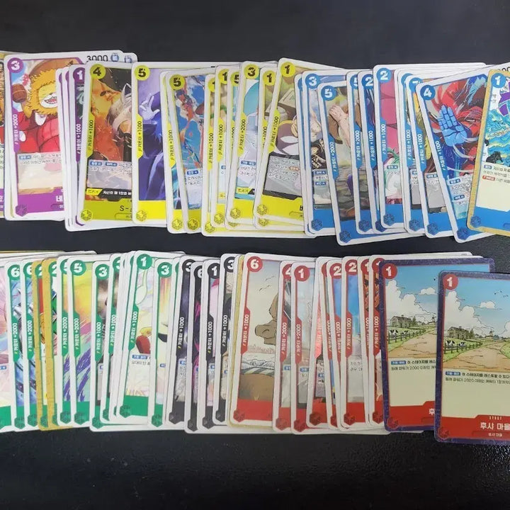 [BUNJANG] One Piece Card Game Romance Dawn Booster Pack 13th Edition - Assorted Cards Bundle / 원피스 카드 게임 13탄 잡카드 소스 일괄
