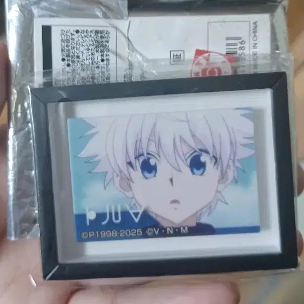 [BUNJANG] Hunter x Hunter Killua Framed Magnet / 희귀매물) 키르아 액자 마그넷 헌터헌터
