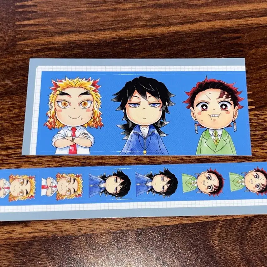 [BUNJANG] Demon Slayer Kimetsu no Yaiba Original Art Proof Photos Set (Kyojuro Rengoku, Giyu Tomioka, Tanjiro Kamado) / 최강점프 증명사진 귀멸의 칼날 원화 렌고쿠 토미오카 기유 탄지로