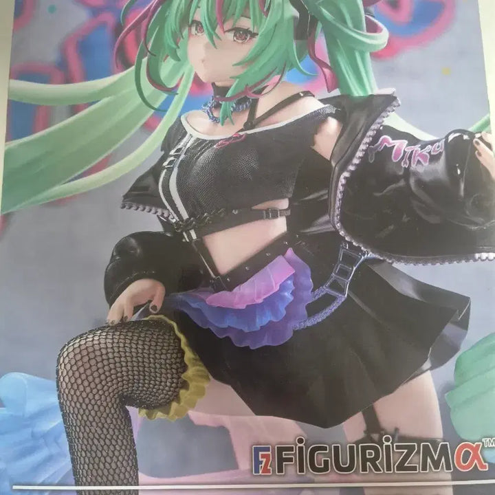 [BUNJANG] Figure-Rise Hatsune Miku Punk Ver. Figure (Sealed) / [미개봉] 피규어리즘 하츠네 미쿠 펑크 피규어