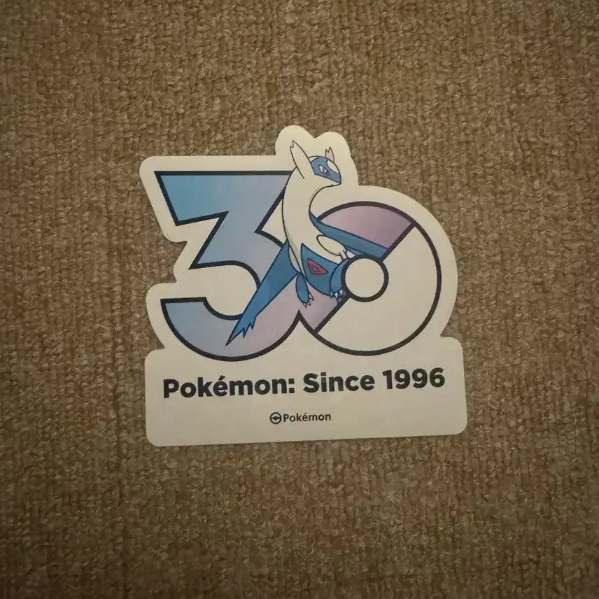 [BUNJANG] Pokemon 30th Anniversary Latias Sticker / 포켓몬 30주년 기념 스티커 라티오스