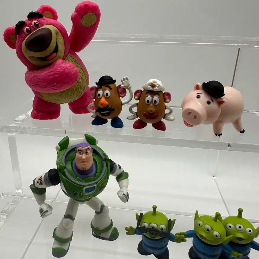 [BUNJANG] Toy Story Diorama Collection 2 &amp; Mrs. Potato Head Mr. Potato Head Gachapon Set / 토이스토리 가챠