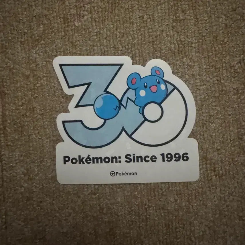 [BUNJANG] Pokemon 30th Anniversary Sticker Ruliri / 포켓몬 30주년 기념 스티커 루리리!!