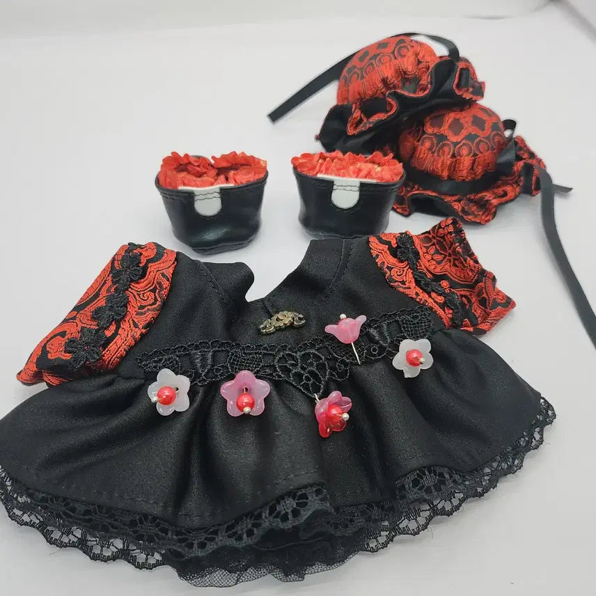 [BUNJANG] 20cm Unbranded Doll Clothes - Heavenly Closet Sailor Mars / 20cm 무속성 솜인형 옷 헤븐리 클로젯 세일러 마스 양도판매