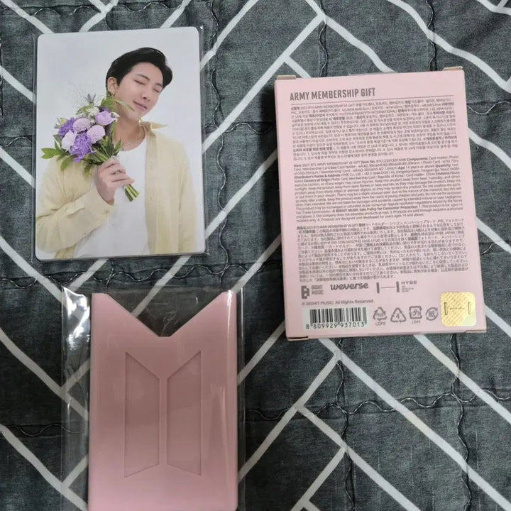 [BUNJANG] BTS ARMY Membership Gift Photocard &amp; Card Holder Set / 아미멤버십 기프트 포토카드