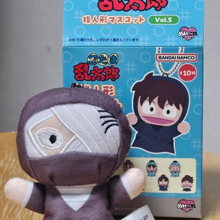 [BUNJANG] Nintama Rantaro Zat-to Konnamon Finger Plush Toy / 닌타마 란타로 잣토 콘나몬 손가락 누이