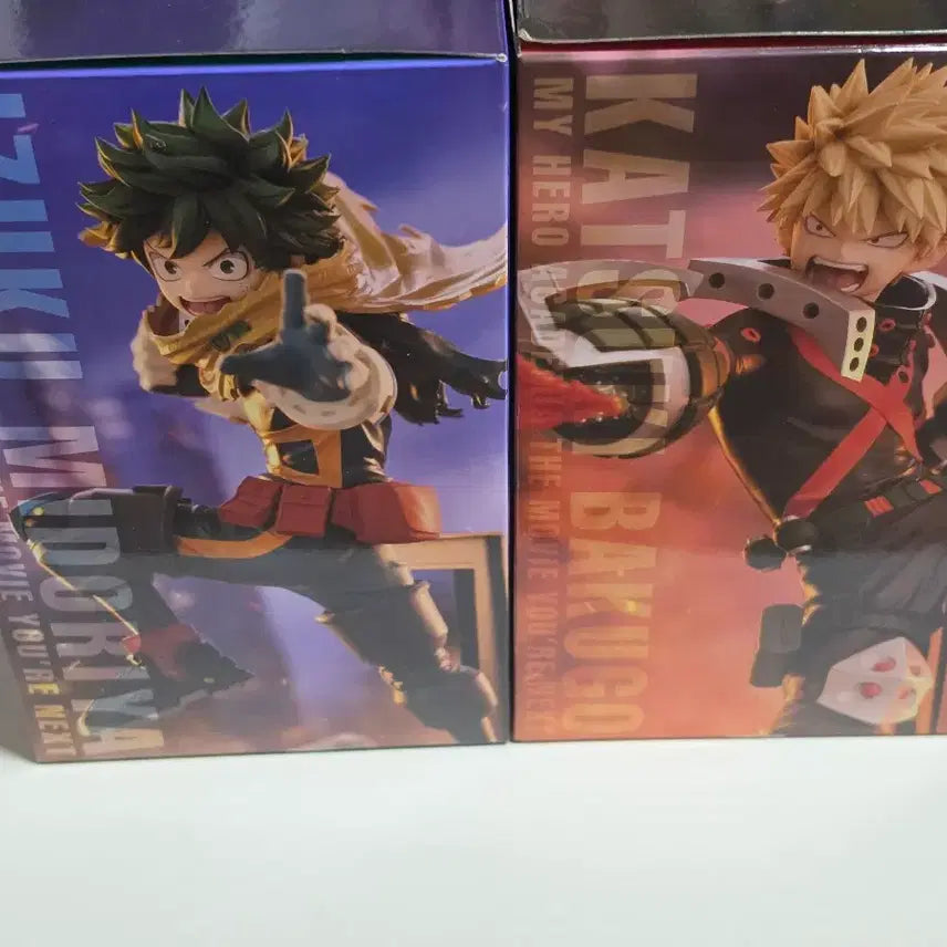 [BUNJANG] FURYU Trio-Try-iT My Hero Academia Izuku Midoriya Katsuki Bakugo Figure Bundle Set / (택포)후류 Trio-Try-iT 히로아카 미도리야 바쿠고 피규어 일괄