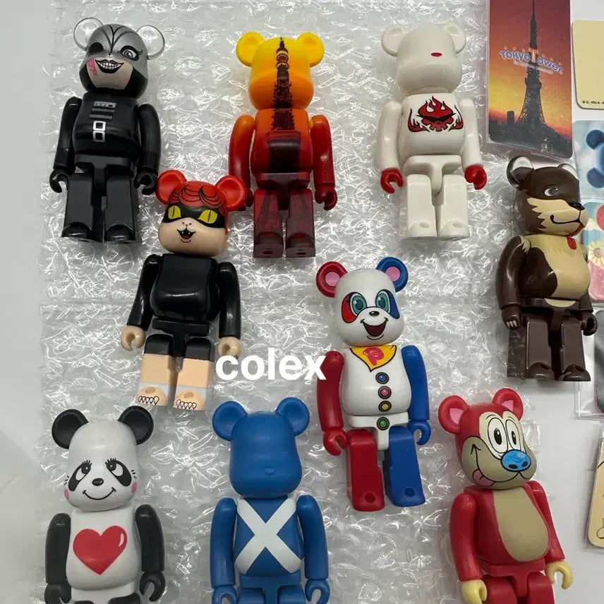 [BUNJANG] Bearbrick 9 Types Set / 베어브릭 9종