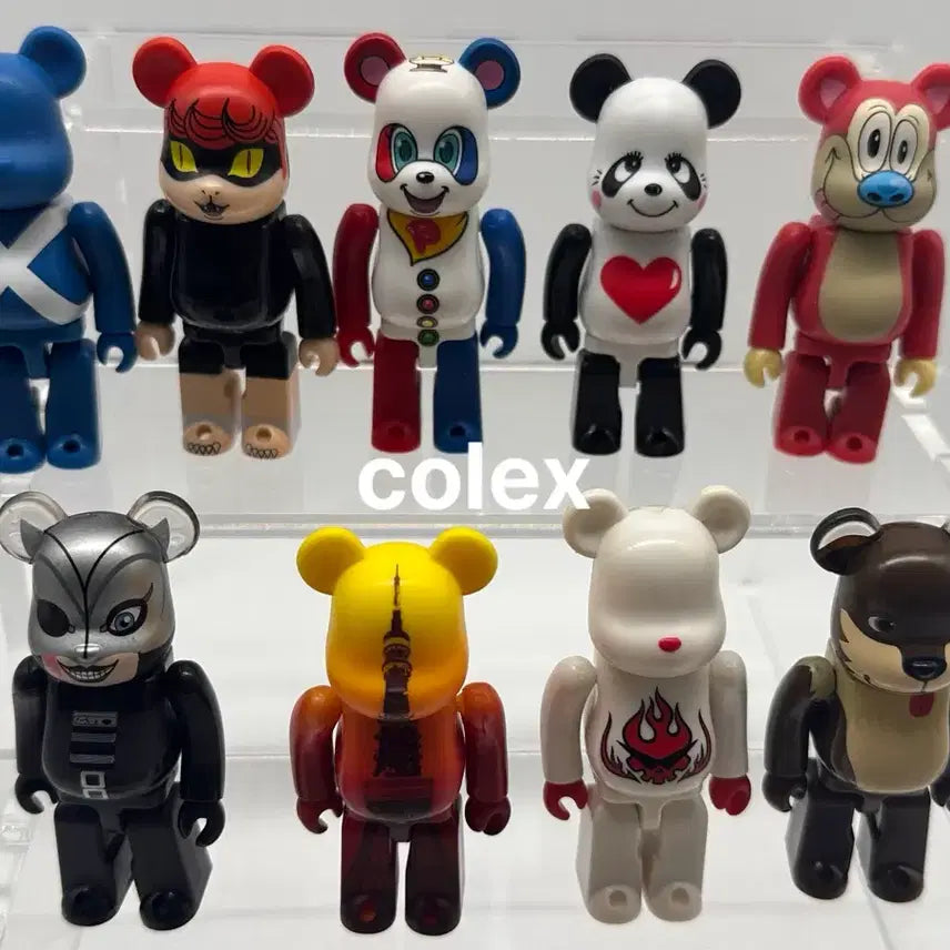 [BUNJANG] Bearbrick 9 Types Set / 베어브릭 9종
