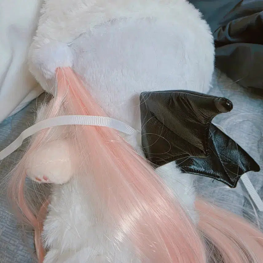 [BUNJANG] Moguri 20cm Doll Outfit (FFXIV) / 20cm 솜인형 모그리 옷 파판14 속성