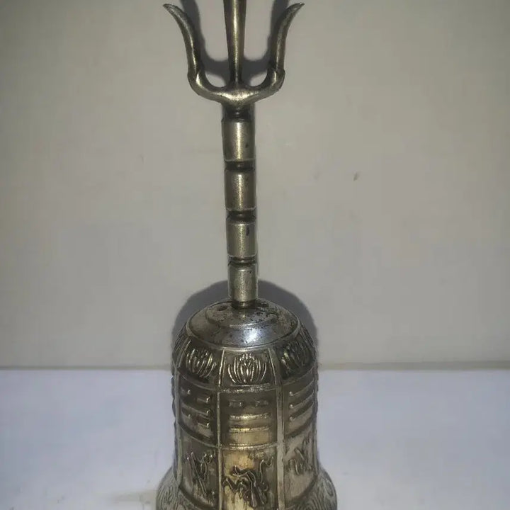 [BUNJANG] White CopperBuddhist Prayer Bell (Yoryeong) / 백동 요령