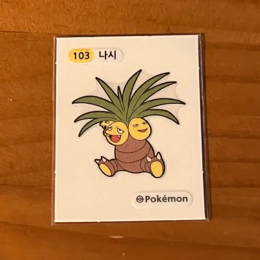 [BUNJANG] Pokemon Sticker (Tti Busil) 
