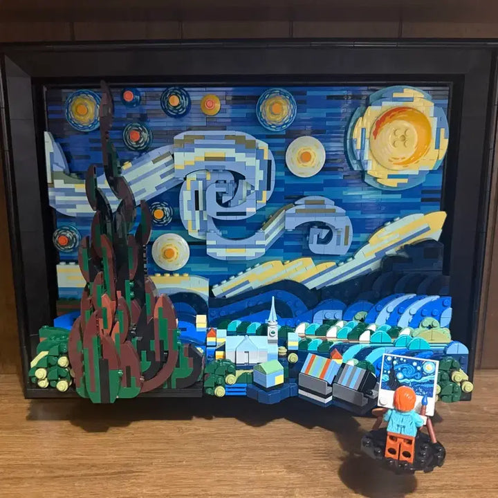 [BUNJANG] LEGO "The Starry Night" Display Set / 21333 레고 별이 빛나는 밤 완성품