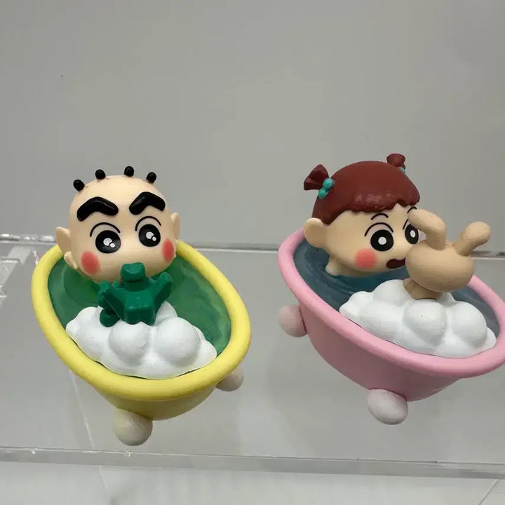 [BUNJANG] Crayon Shin-chan Baby Bath Time Bath Bomb Figures Full Set / 짱구 베이비 목욕 타임 입욕제 피규어 풀셋
