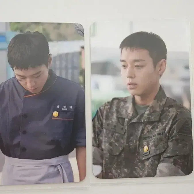 [BUNJANG] Park Jihoon Kang Sungjae Quest Card / 박지훈 취사병 강성재 퀘스트 카드 2장 일괄