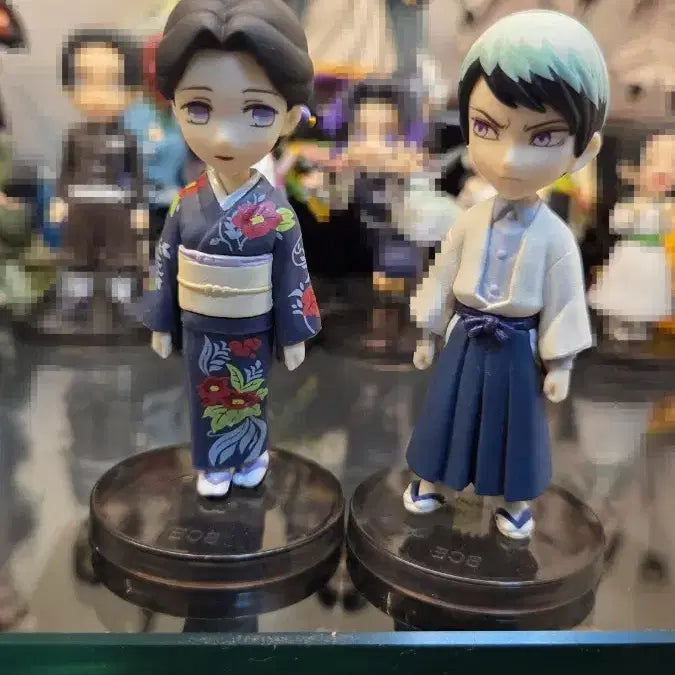 [BUNJANG] Demon Slayer Tamayo &amp; Yushiro World Collectable Figure Set / 귀멸의 칼날 귀칼 월콜 타마요 유시로 피규어