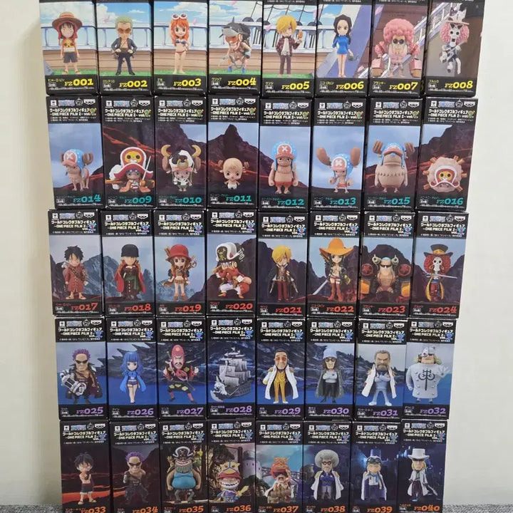 [BUNJANG] One Piece World Collectable Figure Film Z Full Set / [월콜 WCF] 원피스 월콜 필름 제트[Z] 풀 셋트 판매