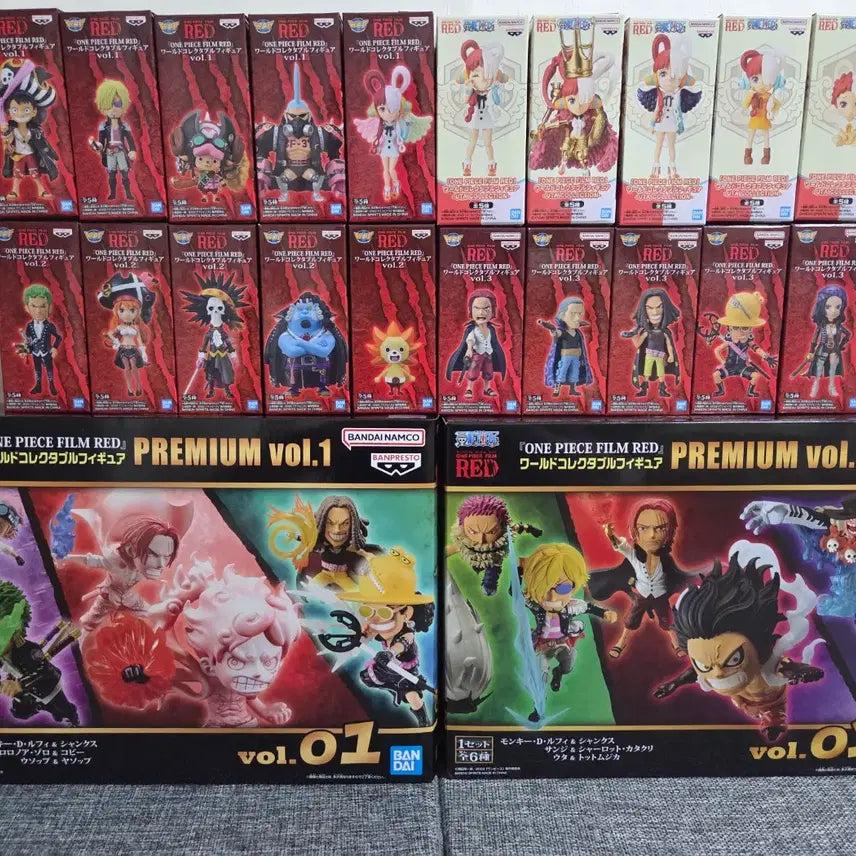[BUNJANG] One Piece World Collectable Figure Film Red Full Set / [월콜 WCF] 원피스 월콜 필름 레드 풀 셋트 판매