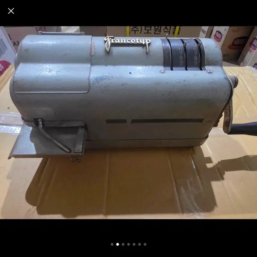 [BUNJANG] Francotyp Vintage Postage Meter / 오래된Francotyp 우편 요금 계산기