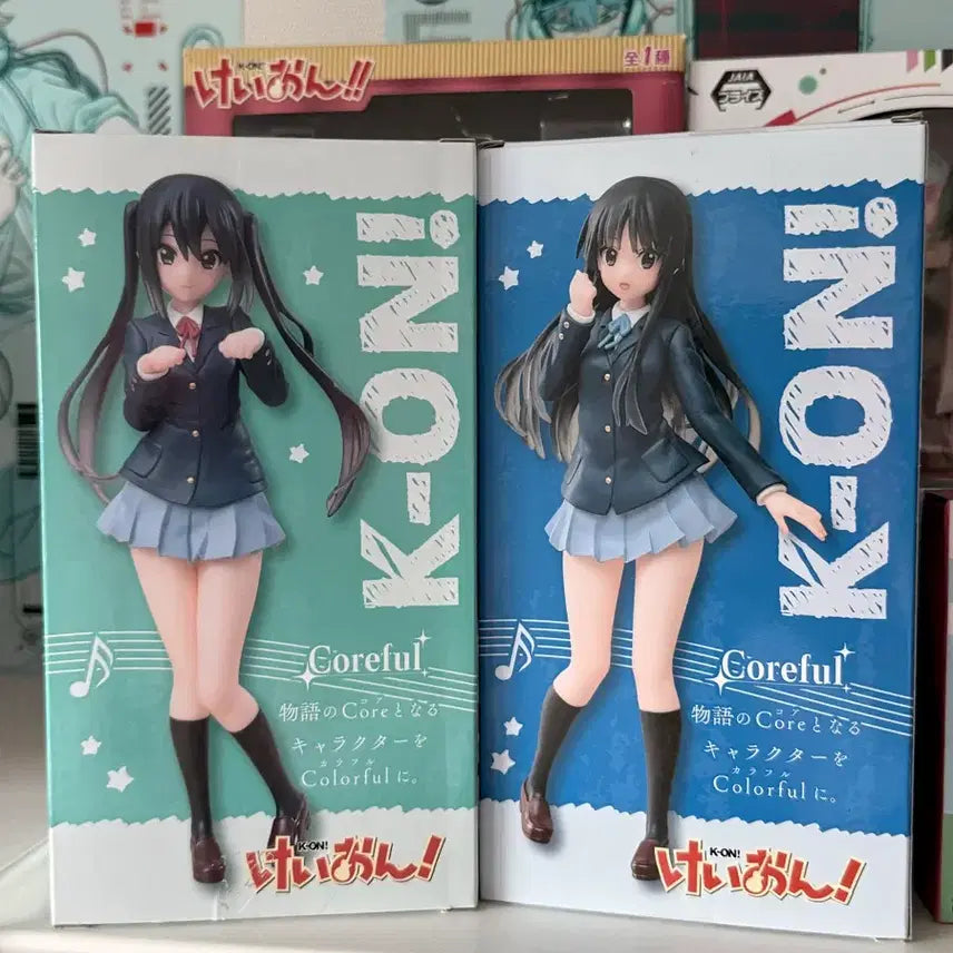 [BUNJANG] Taito K-On! Azunyan Mio Figure Set / 케이온 아즈냥 미오 타이토 TAITO 피규어