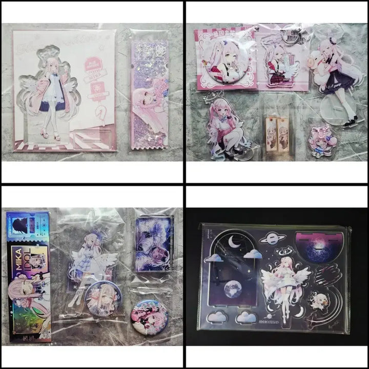 [BUNJANG] Blue Archive Mika Acrylic Stand, Diorama, Keychain, Badge, Trophy Bundle Set / 블루아카이브 미카 아크릴, 디오라마, 키홀더, 뱃지, 트로피 등 일괄