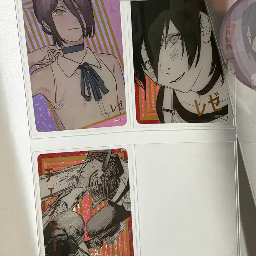 [BUNJANG] Chainsaw Man Len Score Jump Festa Collection Clear Card Bundle Set / 체인소맨 레제 점프페스타 컬렉션 클리어카드 레제 일괄