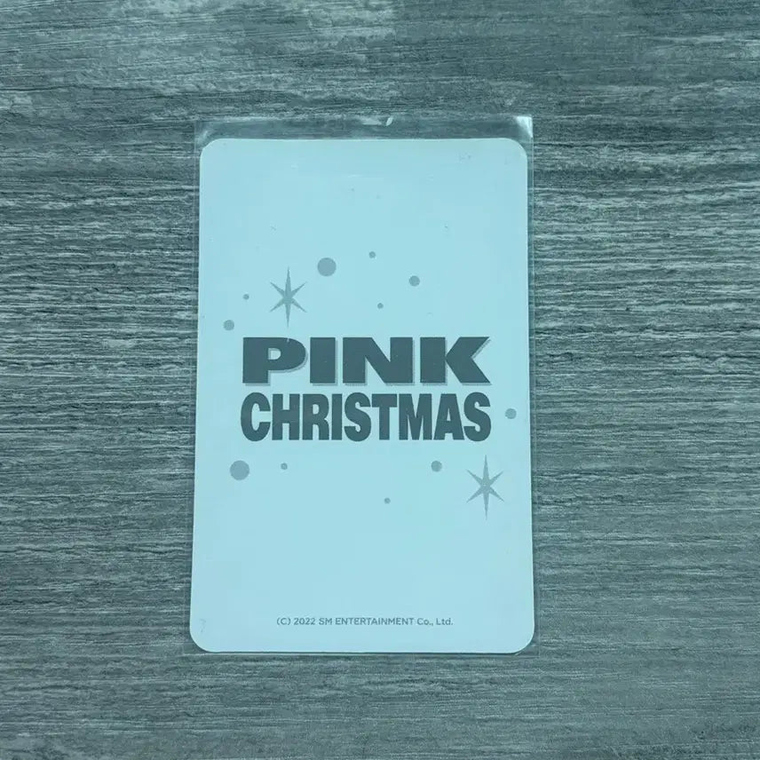 [BUNJANG] EXO D.O. Pink Christmas Photocard / 디오 핑크 크리스마스 포토카드