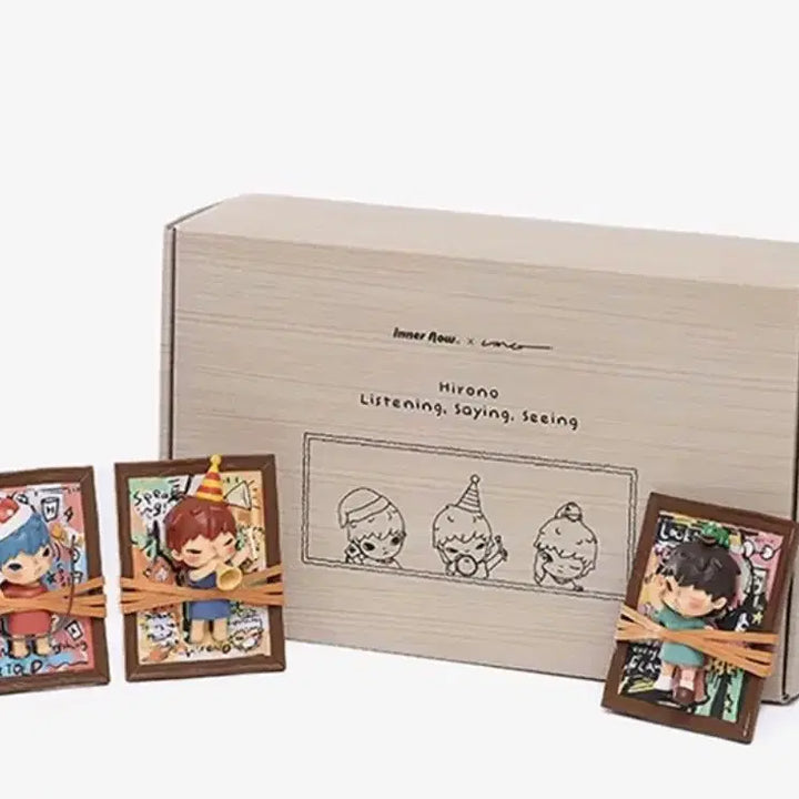 [BUNJANG] Hirono "Listen/Speak/See" 3-Figure Set / 히로노  듣다/말하다/보다 (3종세트)