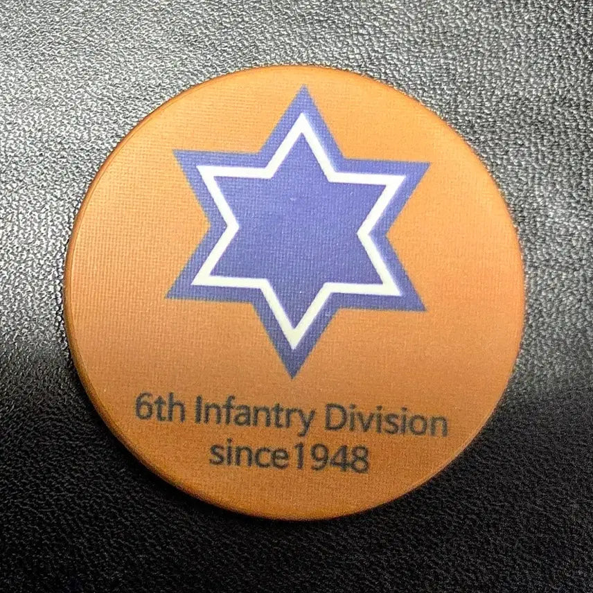 [BUNJANG] 6th Infantry Division Chip Coin / (새상품) 사단 칩코인, 부대코인, 군대코인