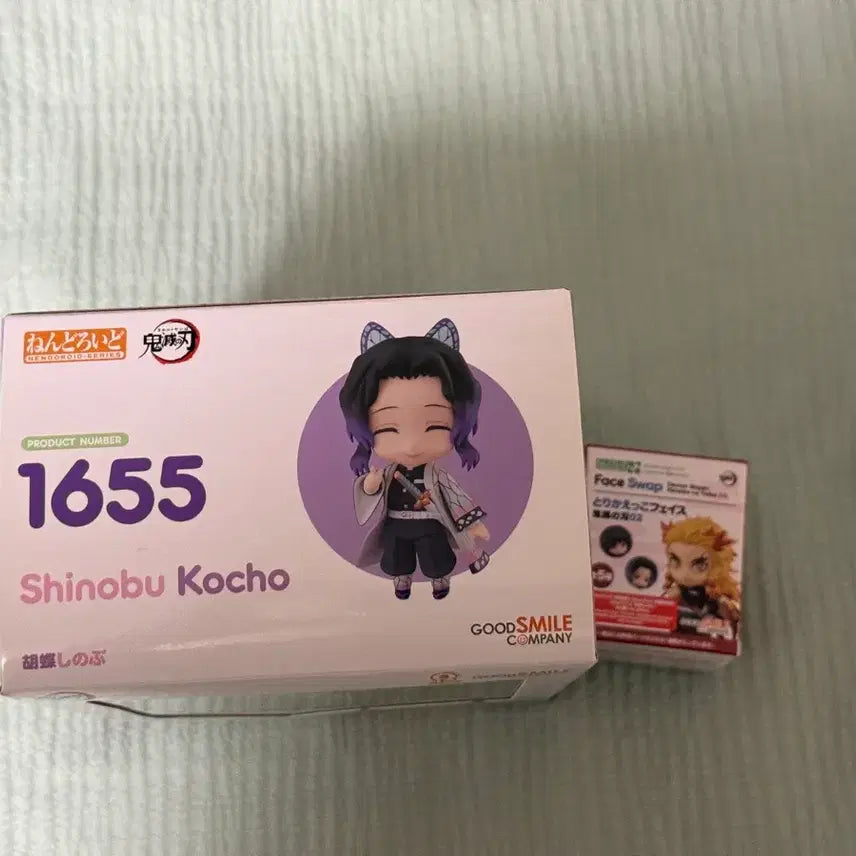 [BUNJANG] Demon Slayer Shinobu Nendoroid Figure / (개봉/+페이스파츠)넨도로이드 1655 시노부 : 귀멸의 칼날