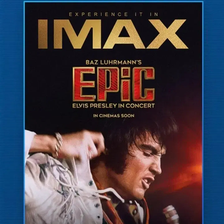 [BUNJANG] Elvis Presley Concert IMAX Poster / 에픽:엘비스 프레슬리 콘서트 아이맥스 포스터 판매