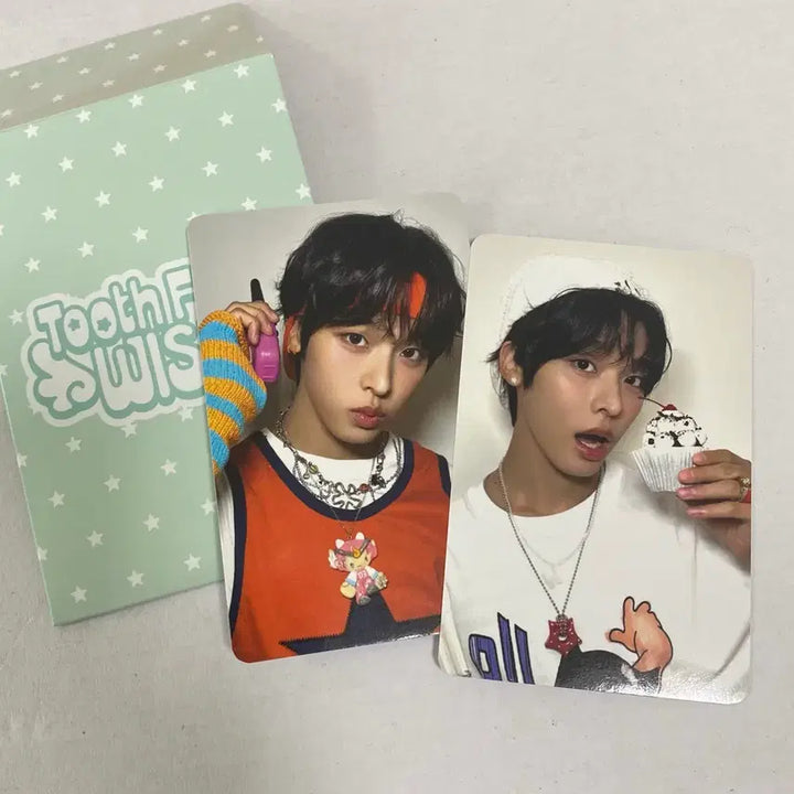 [BUNJANG] NCT WISH Sicheng A, B Riku Treca Photocard Set / [당일발송] 엔시티 위시 시그 A, B 리쿠 트레카 포카 세트