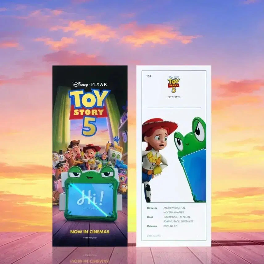 [BUNJANG] Toy Story 5 CGV Original Ticket TTT / 토이스토리5 cgv 오리지널 티켓 ttt