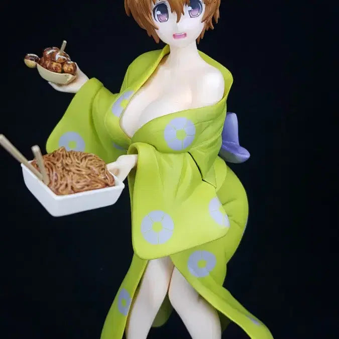 [BUNJANG] Super Rare Prizm Super Sonico Yukata 3-Figure Full Set (Opened) / 할인,초레어,피규어,소니코,유카타,풀세트,스즈,후,개봉,정품